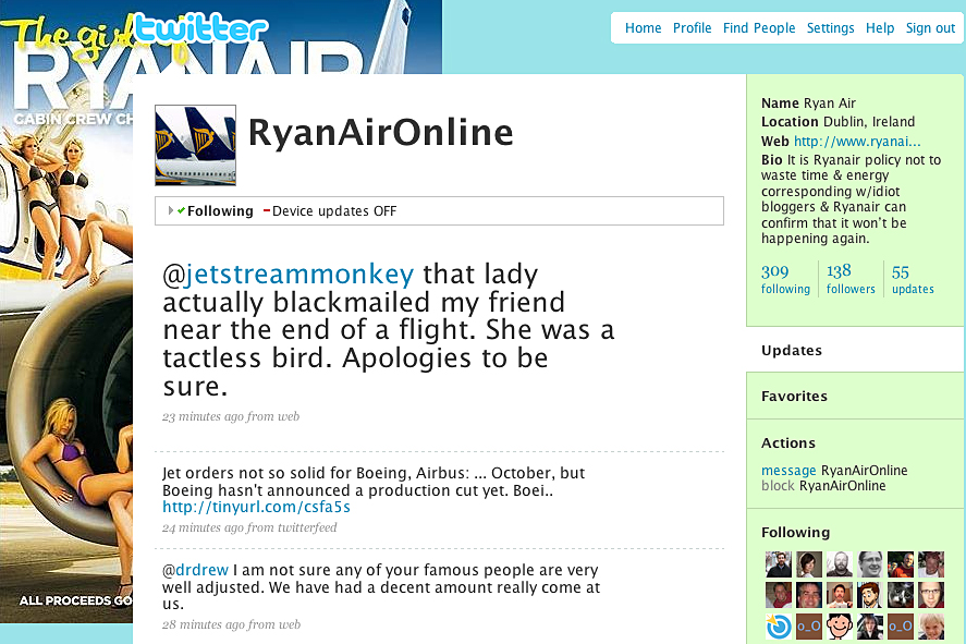 The @RyanAirOnline Debacle
